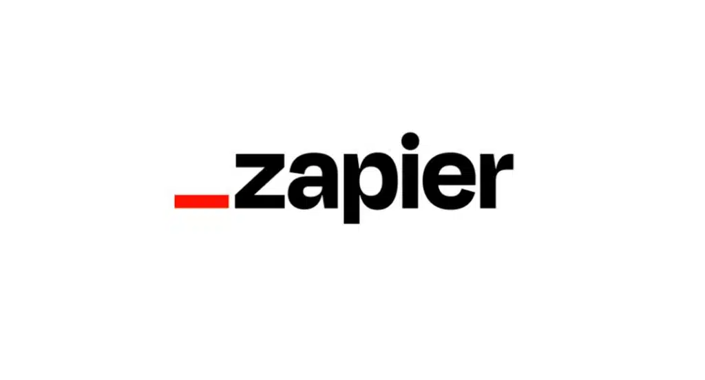 Zapier logo.