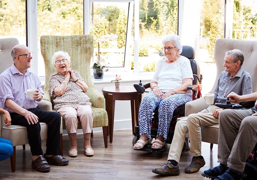 Care home residents.