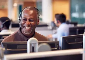 Call centre operations.