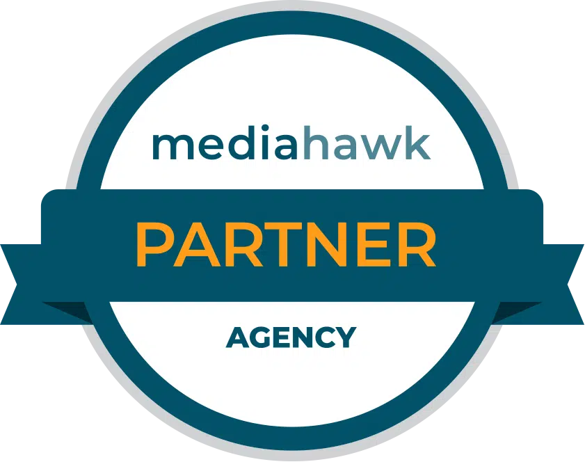 Mediahawk Partner agency logo.