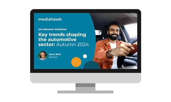 Key trends shaping the automotive sector.