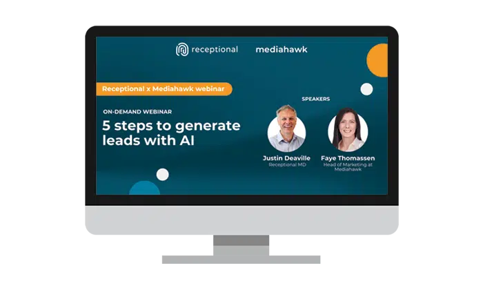 5 steps to generate leads with AI [on-demand webinar]