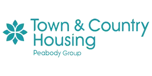 Town and Country Housing logo.