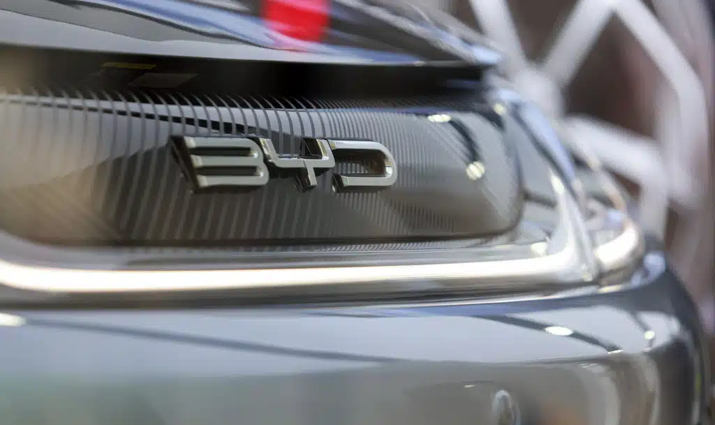 BYD Chinese EV brand.