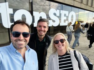 Picture of the Sales team at Brighton SEO