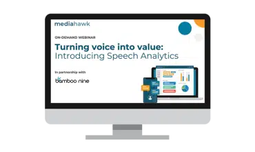 Turning voice into value: Introducing Speech Analytics